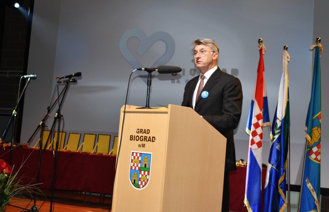Svečana sjednica Gradskog vijeća grada Biograda u povodu Dana grada i blagdana sv. Stošije