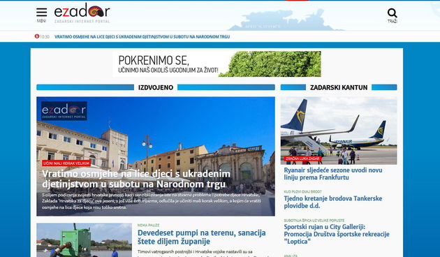 Naslovnica eZadar