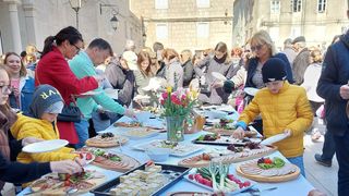 uskršnji doručak u Gradu Pagu