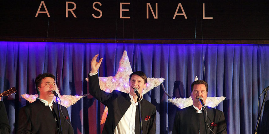 Božićni koncert Klape Intrade u Arsenalu (foto: Marin Gospić) Božićni koncert Klape Intrade u Arsenalu (foto: Marin Gospić)