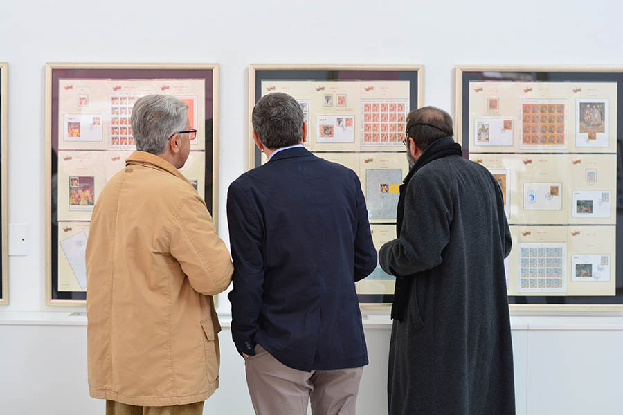 Filatelistička izložba pod nazivom Hrvatski Božić ; foto Iva Perinčić