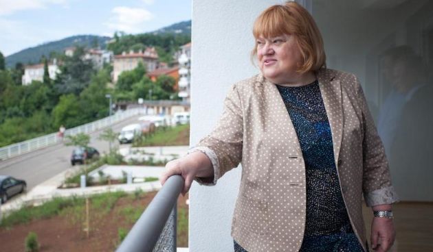 Ministrica Anka Mrak Taritas pregledala je POS-ove stanove izgradjene u Lovranu. Photo: Nel Pavletic/PIXSELL