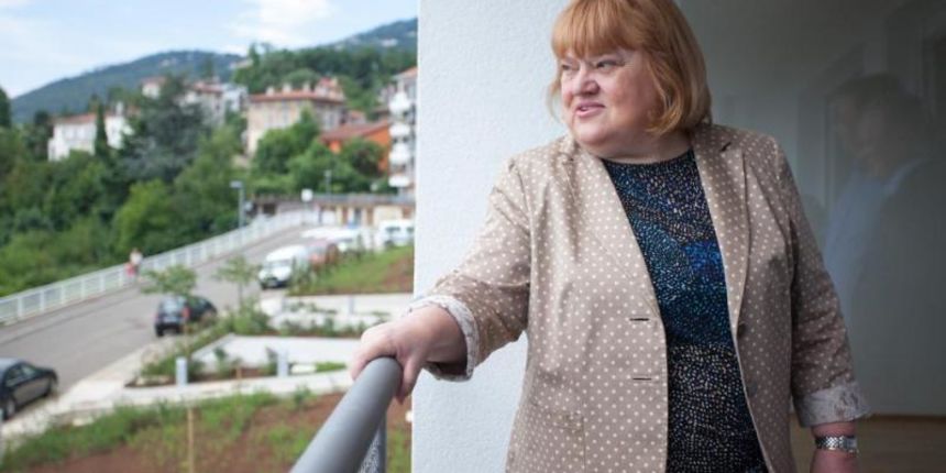 Ministrica Anka Mrak Taritas pregledala je POS-ove stanove izgradjene u Lovranu. Photo: Nel Pavletic/PIXSELL