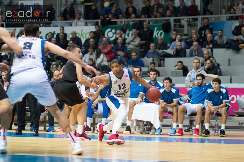 HT Premijer liga: 9. kolo: KK Zadar – GKK Šibenik 81-72. Joshua Bostic
