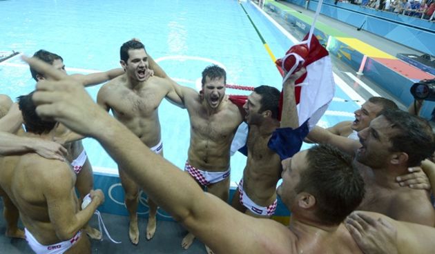 Slavlje Hrvatske vaterpolo reprezentacije, foto: Cropix