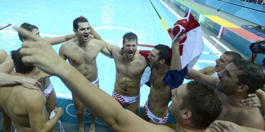 Slavlje Hrvatske vaterpolo reprezentacije, foto: Cropix