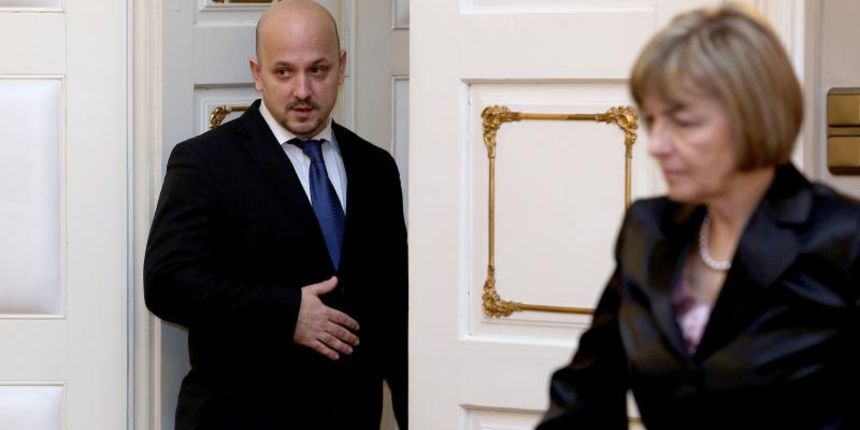 Vesna Pusić, Gordan Maras, foto: pixell.hr Vesna Pusić, Gordan Maras, foto: pixell.hr