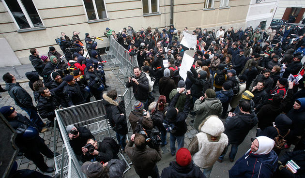 Prosvjed na Markovom trgu (Foto: CROPIX)