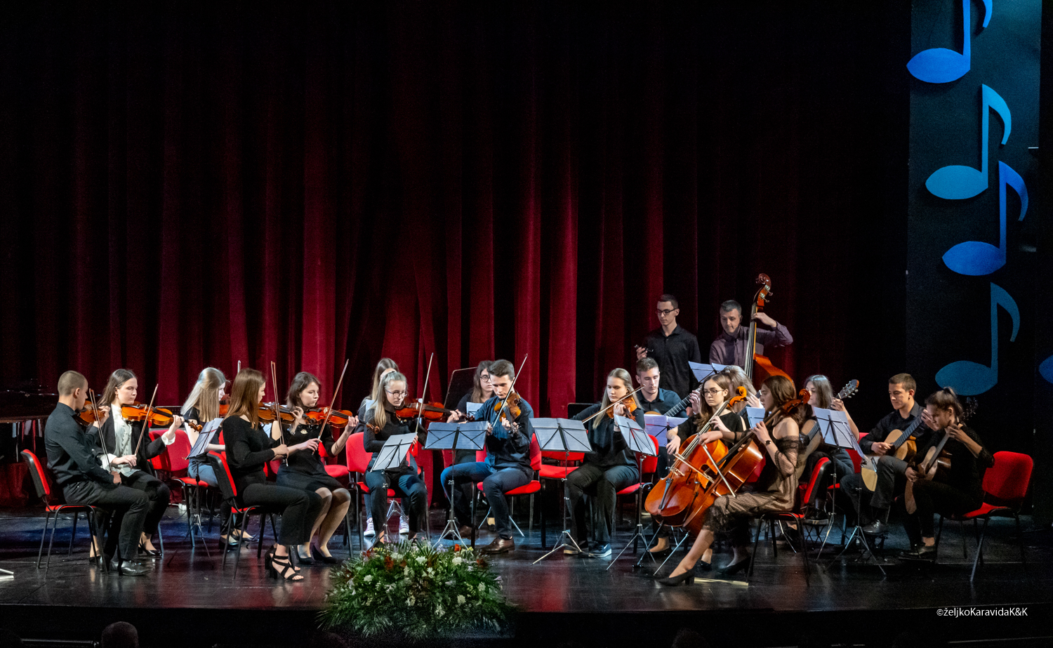 HNK Zadar: Godišnji koncert Glazbene škole Blagoje Bersa