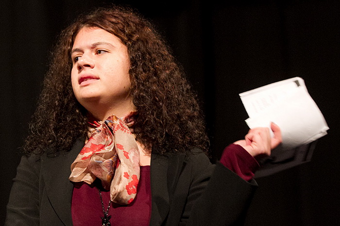 Hrvatsko narodno kazalište Zadar traži nove mlade talente za glumačku radionicu, sinoć smo pratili audiciju na kojoj su se budućoj mentorici, glumici Jasni Ančić, predstavili ženske kandidatkinje, foto Leo Banićć