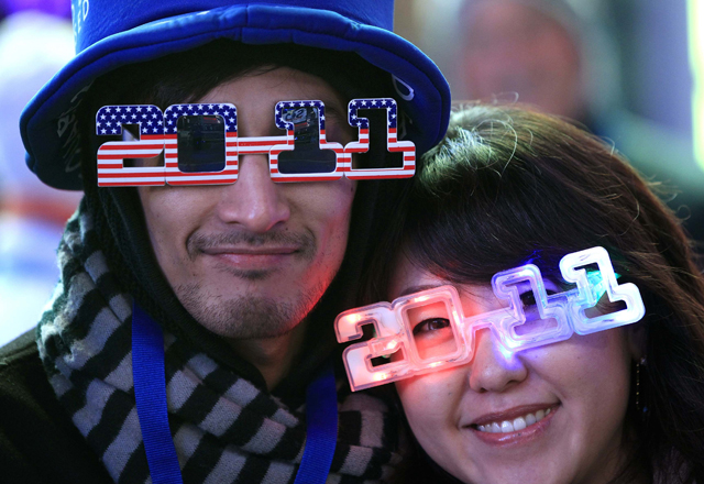 Docek Nove godine u New Yorku (Foto: Reuters)