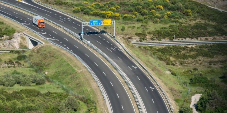 Brza cesta od luke Gaženica do čvora Zadar 2 na autocesti A1 (Kalmetina). Photo: Dino Stanin/PIXSELL Brza cesta od luke Gaženica do čvora Zadar 2 na autocesti A1 (Kalmetina). Photo: Dino Stanin/PIXSELL