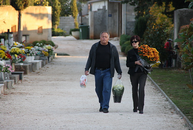 Gradsko groblje u Zadru u susret blagdanu Svih svetih
