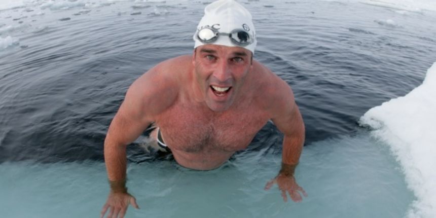 Lewis Pough na plivačkoj turneji u Zadru Lewis Pough na plivačkoj turneji u Zadru