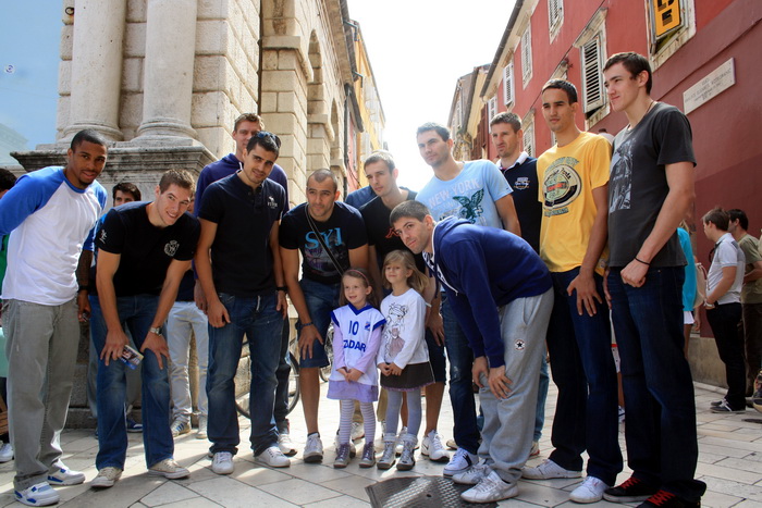 Narodni trg: Humanitarna akcija “Karta života” za malenu Stephanie, foto: Mladen Malik
