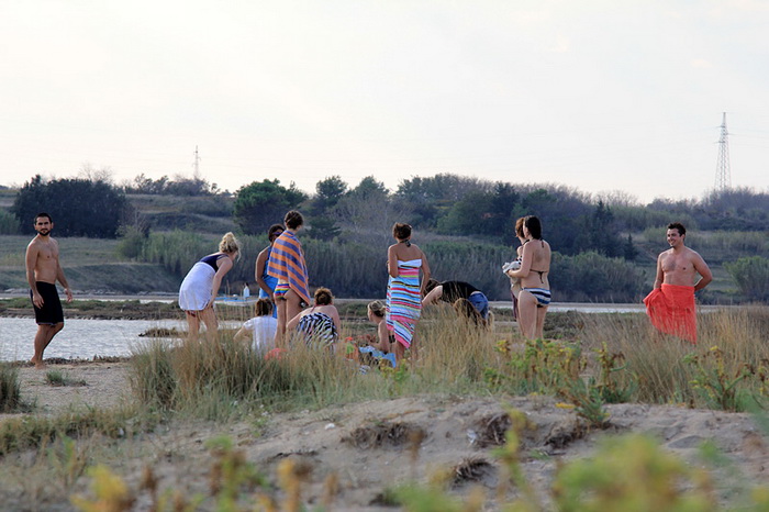 Nedjeljni đir ninskom plažom Ždrijac Nedjeljni đir ninskom plažom Ždrijac