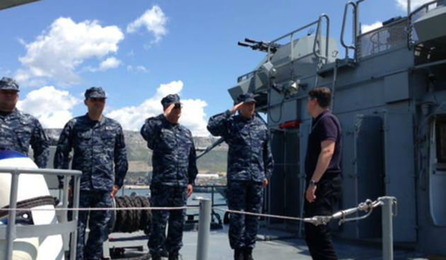 Foto: Milanović u posjetu Hrvatskoj ratnoj mornarici; Vlada