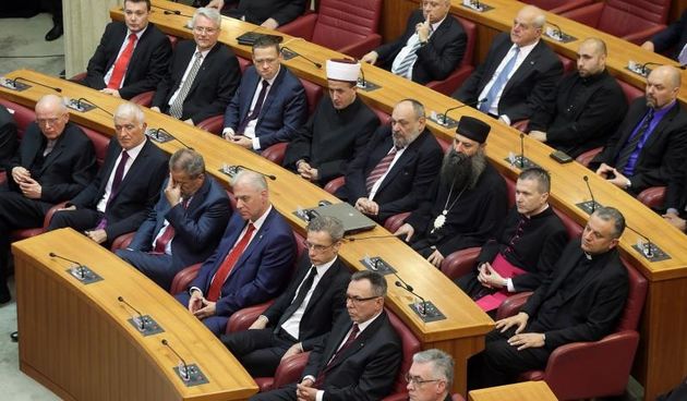 Zagreb – Svecana sjednica Hrvatskoga sabora u prigodi obiljezavanja Dana Hrvatskoga sabora. Photo: Jurica Galoic/PIXSELL