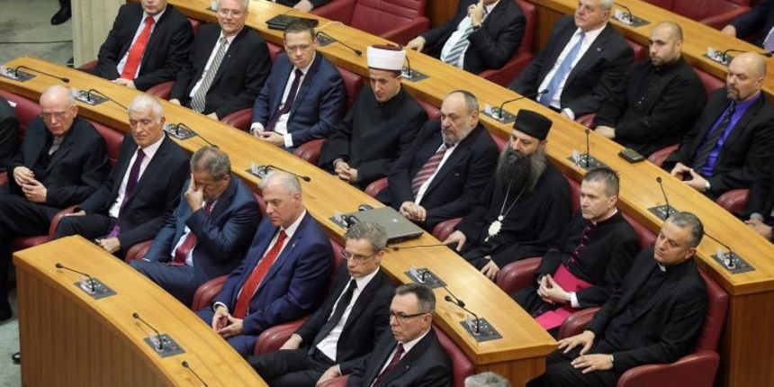 Zagreb – Svecana sjednica Hrvatskoga sabora u prigodi obiljezavanja Dana Hrvatskoga sabora. Photo: Jurica Galoic/PIXSELL Zagreb – Svecana sjednica Hrvatskoga sabora u prigodi obiljezavanja Dana Hrvatskoga sabora. Photo: Jurica Galoic/PIXSELL