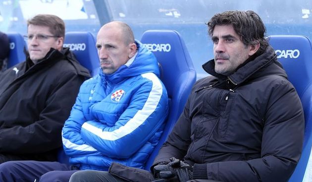 15.12.2013., stadion u Maksimiru, Zagreb – MAXtv 1. HNL, 20. kolo, GNK Dinamo – NK Zadar. Trener Dinama Zoran Mamic, Damir Krznar. Photo: Goran Stanzl/PIXSELL