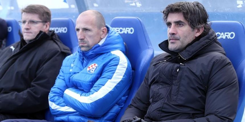 15.12.2013., stadion u Maksimiru, Zagreb – MAXtv 1. HNL, 20. kolo, GNK Dinamo – NK Zadar. Trener Dinama Zoran Mamic, Damir Krznar. Photo: Goran Stanzl/PIXSELL