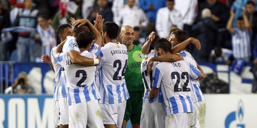 Malaga CF – AC Milan, foto: malagacf.com