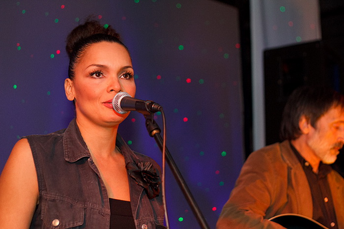 Business lounge: koncert Martine Thomas i Emila Šprljana, foto: Leo Banić Business lounge: koncert Martine Thomas i Emila Šprljana, foto: Leo Banić