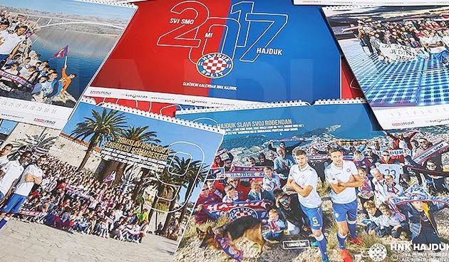 Hajdukov kalendar za 2017. godinu