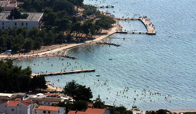 Zadar – Plaža na Boriku