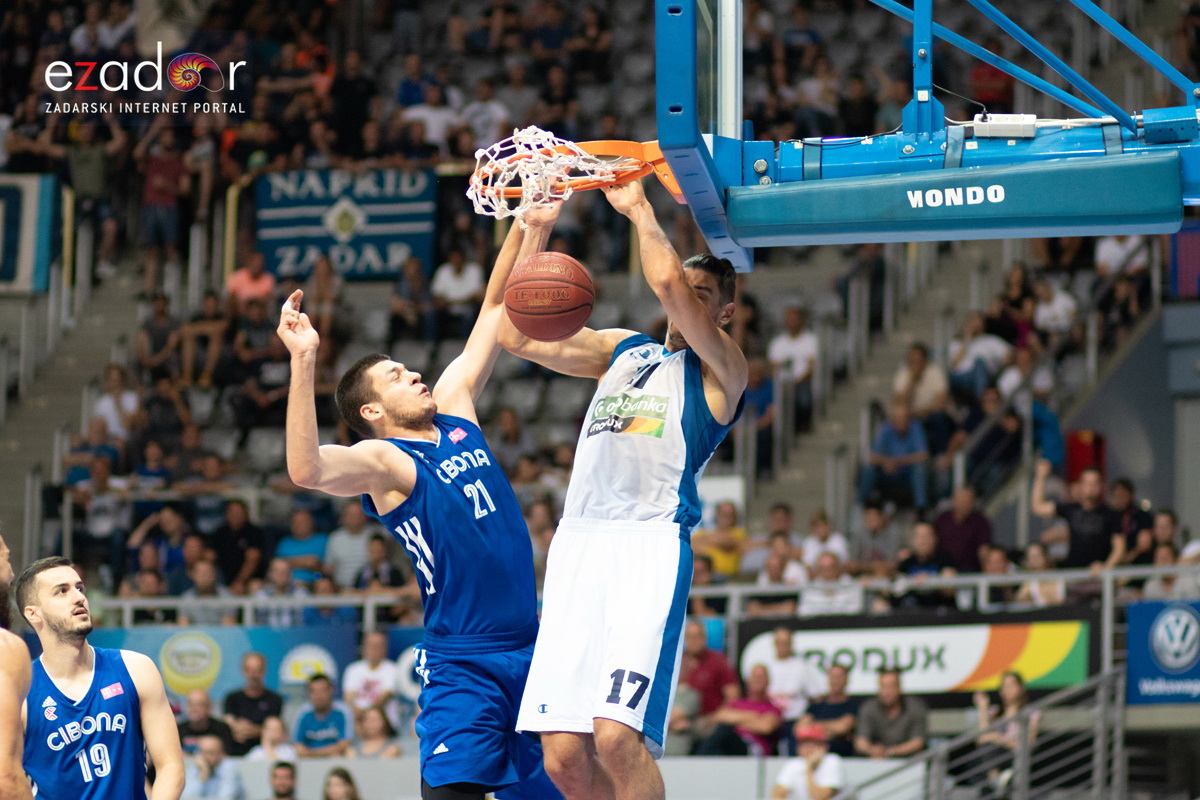 Polufinale doigravanja HT Premijer lige, 1. utakmica: KK Zadar – KK Cibona 89-78