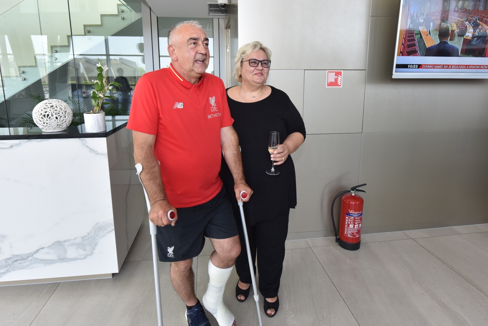 Ministar turizma Gari Cappelli obišao hotel u vlasništvu Dejana Lovrena