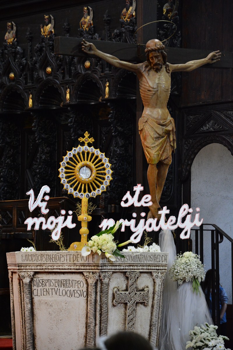Sakrament Prve pričesti u katedrali sv. Stošije, foto- Iva Perinčić