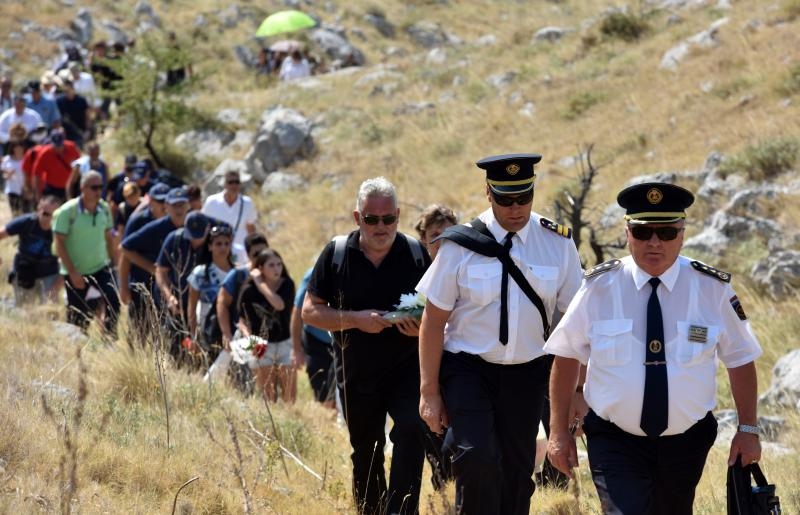 Obilježena 9. obljetnica kornatske tragedije u kojoj je život izgubilo 12 vatrogasaca. Photo: Hrvoje Jelavić/PIXSELL Obilježena 9. obljetnica kornatske tragedije u kojoj je život izgubilo 12 vatrogasaca. Photo: Hrvoje Jelavić/PIXSELL