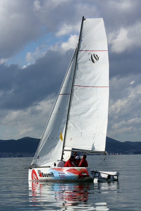 Sukosan: U uvali Zlatna luka odrzan je prvi dan dan Match Race regate, Foto: Mladen Malik