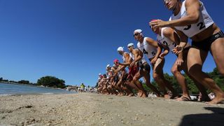 Na plaži u Zatonu kod Zadra održan je tečaj Hrvatskog crvenog križa za  djevojke i mladiće kako bi dobili licencu za spasioce na plažama Zadarske županije. Photo: Filip Brala/PIXSELL