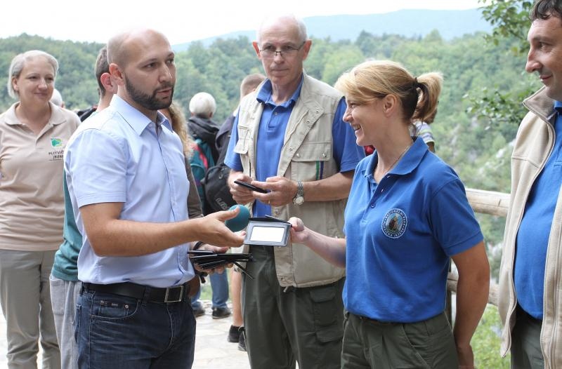 Britanski par milijunti su posjetitelji NP Plitvička jezera, Photo: Kristina Štedul Fabac/PIXSELL