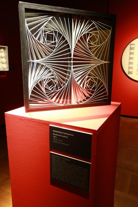 Izložba “Pokrenuto oko” talijanske kinetičke umjetnosti. Photo: Dalibor Urukalović/PIXSELL Izložba “Pokrenuto oko” talijanske kinetičke umjetnosti. Photo: Dalibor Urukalović/PIXSELL