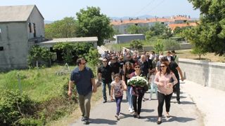 Jedan od heroja obrane Zadra u Domovinskom ratu, hrvatski branitelj, Ante Rudan dobio je danas svoju ulicu na Bilom brigu u MO Plovanija, foto: Grad Zadar