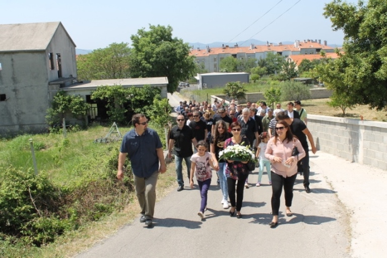 Jedan od heroja obrane Zadra u Domovinskom ratu, hrvatski branitelj, Ante Rudan dobio je danas svoju ulicu na Bilom brigu u MO Plovanija, foto: Grad Zadar