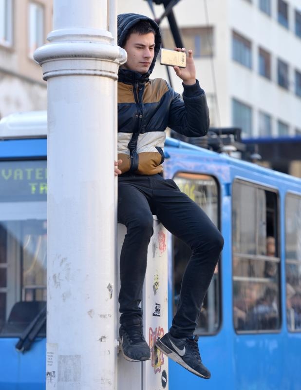 Brončani kauboji svečano dočekani na Trgu bana Josipa Jelačića. Foto: Goran Stanzl/PIXSELL