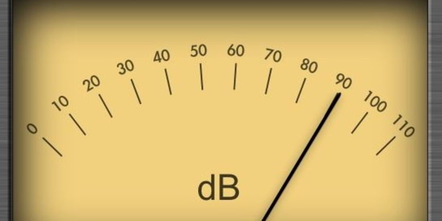 Buka, decibeli – ilustracija Buka, decibeli – ilustracija