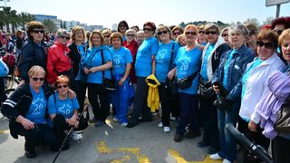 “Relaksice” u akciji “1000 koraka kroz 1000 ulica”, foto: Iva Perinčić “Relaksice” u akciji “1000 koraka kroz 1000 ulica”, foto: Iva Perinčić