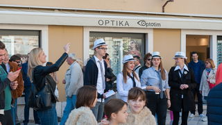 Jer glazba pokreće: Gradska glazba i puhači GB škole Bersa na Narodnom trgu Jer glazba pokreće: Gradska glazba i puhači GB škole Bersa na Narodnom trgu