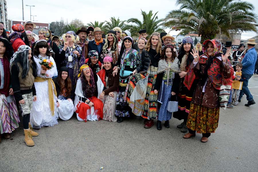 Stanarske maškare u karnevalskoj povorci, foto Iva Perinčić
