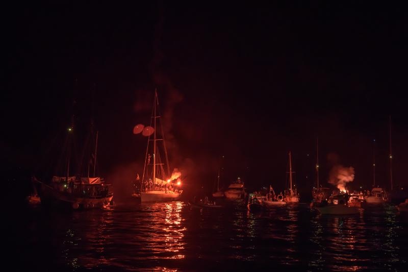 Veličanstveni doček zadarskih zlatnih olimpijaca Šime Fantele i Igora Marenića na zadarskoj rivi uz Morske orgulje i Pozdrav suncu. Photo: Dino Stanin/PIXSELL Veličanstveni doček zadarskih zlatnih olimpijaca Šime Fantele i Igora Marenića na zadarskoj rivi uz Morske orgulje i Pozdrav suncu. Photo: Dino Stanin/PIXSELL