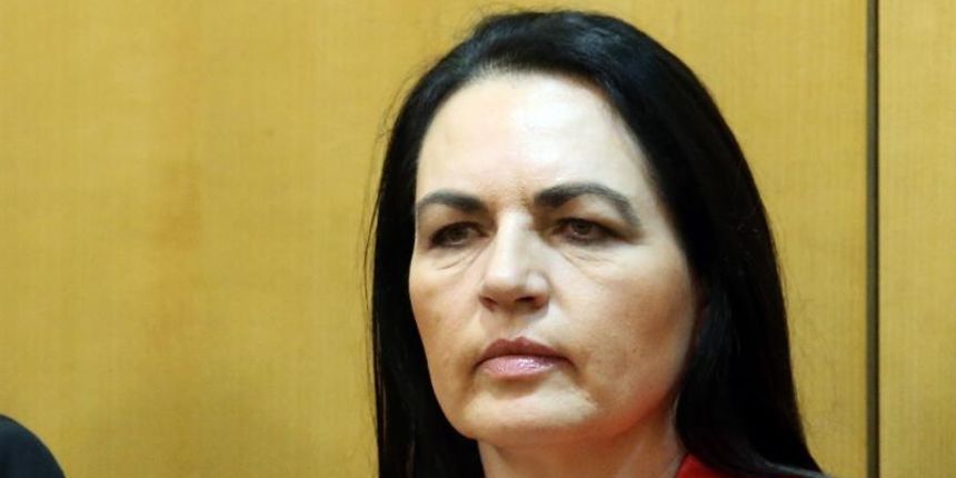 Dubravka Jurlina Alibegovic, ministrica uprave. Photo: Goran Stanzl/PIXSELL