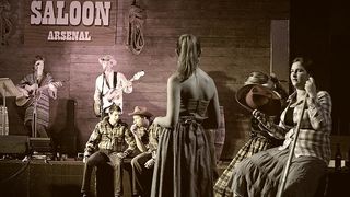 Country – western show u Arsenalu (foto: Marin Gospić)