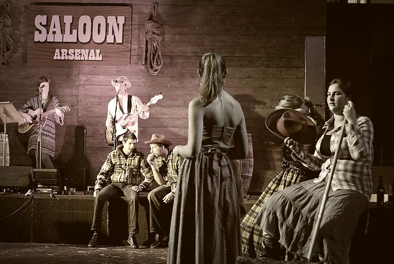 Country – western show u Arsenalu (foto: Marin Gospić)