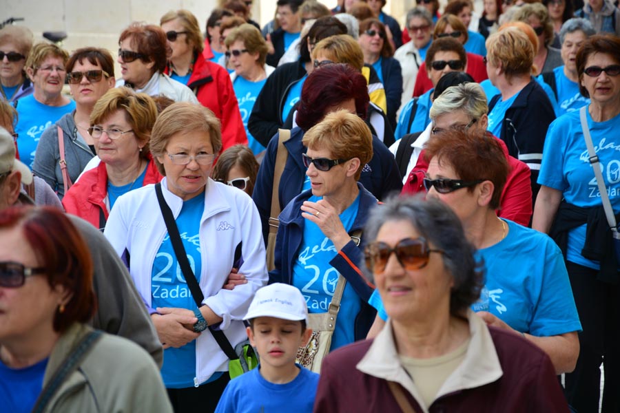 “Relaksice” u akciji “1000 koraka kroz 1000 ulica”, foto: Iva Perinčić “Relaksice” u akciji “1000 koraka kroz 1000 ulica”, foto: Iva Perinčić