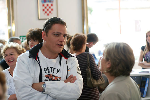 Izložba Zvonka Govorčina u Gradskoj loži, D, Kasap, foto: Saša Čuka Izložba Zvonka Govorčina u Gradskoj loži, D, Kasap, foto: Saša Čuka